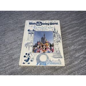 Walt Disney World 20 Magical Years Hardcover Souvenir Book
